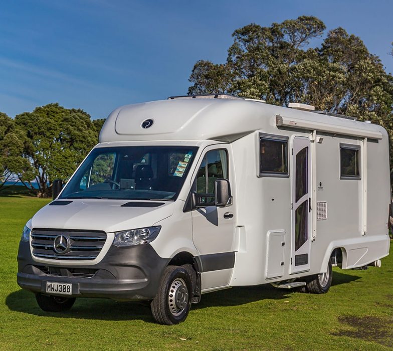 custom RV built by Platinum Motorhomes