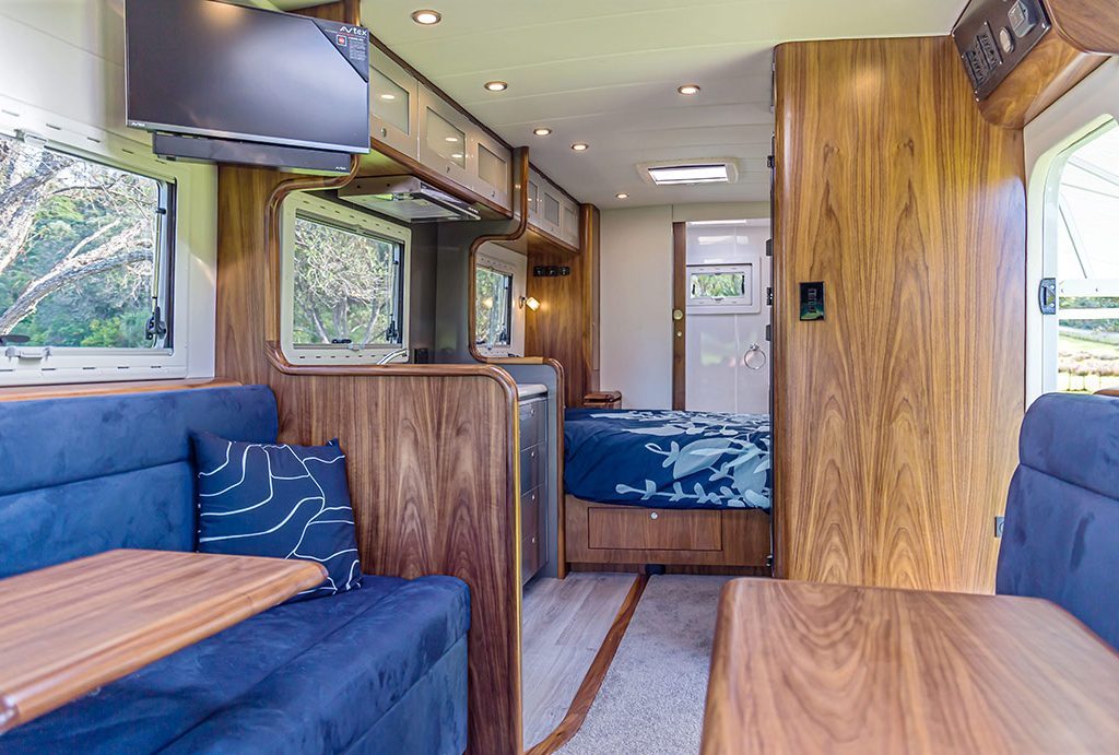 interior fitout origin series motorhome