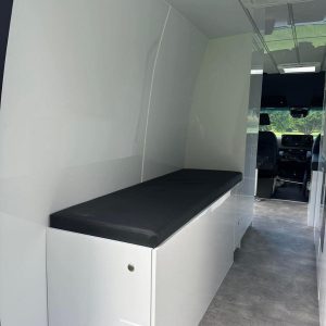 medical van - examination bed